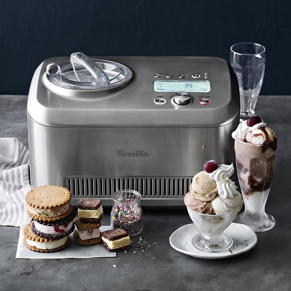 Breville Smart Scoop Ice Cream Maker Williams Sonoma Australia